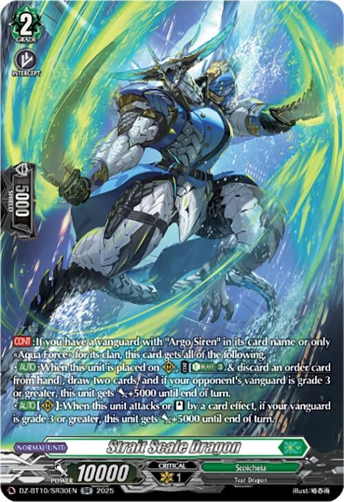 Image for Strait Scale Dragon (SR) (DZ-BT10/SR30EN) (DZ-BT10: Dragonsoul Resonance) - Cardfight Vanguard