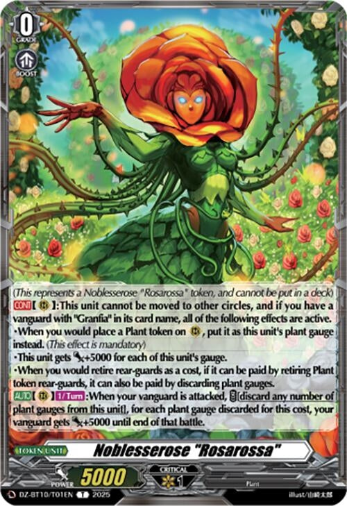 Image for Noblesserose "Rosarossa" (DZ-BT10/T01EN) (DZ-BT10: Dragonsoul Resonance) - Cardfight Vanguard