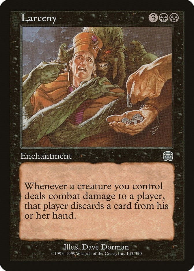 Larceny (143) [MMQ] - MTG Single