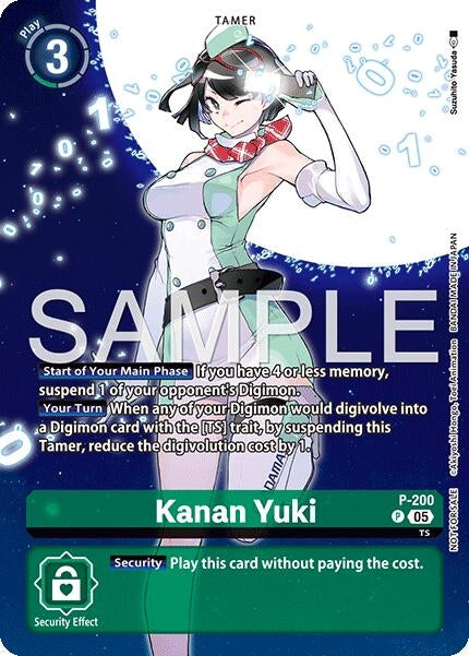 Image for Kanan Yuki (Digimon Story: Time Stranger Promo Pack) (P - 200) (Digimon Promotion Cards) - Digimon Card Game