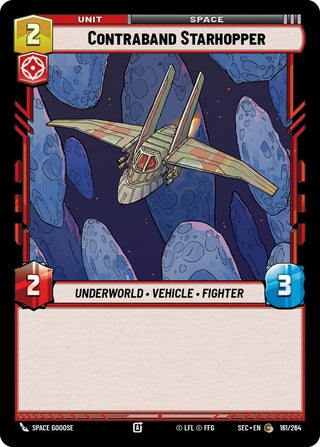 Image for Contraband Starhopper (161/264) (Secrets of Power) - Star Wars: Unlimited