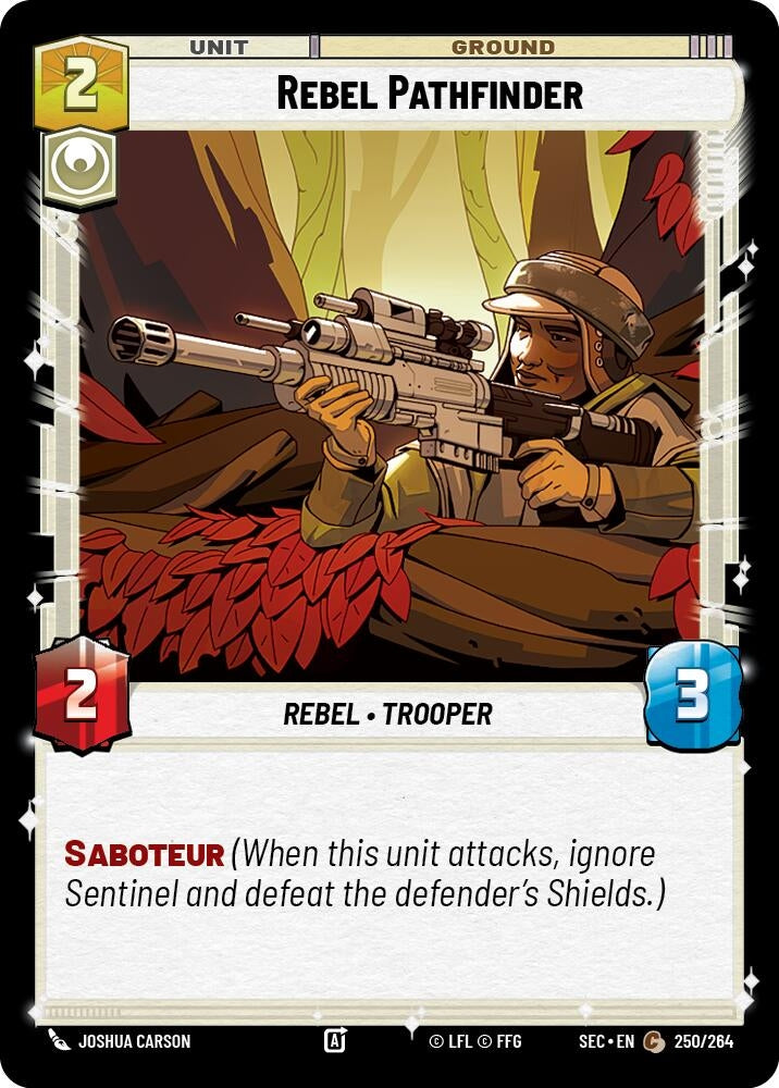 Image for Rebel Pathfinder (250/264) (Secrets of Power) - Star Wars: Unlimited