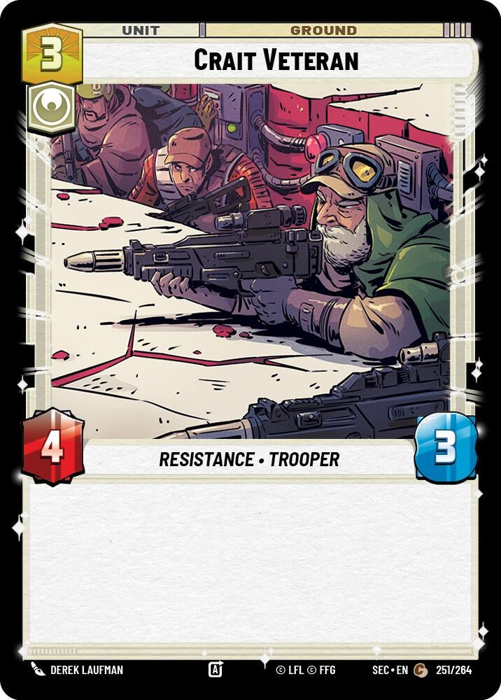 Image for Crait Veteran (251/264) (Secrets of Power) - Star Wars: Unlimited