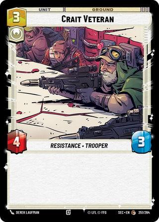 Image for Crait Veteran (251/264) (Secrets of Power) - Star Wars: Unlimited