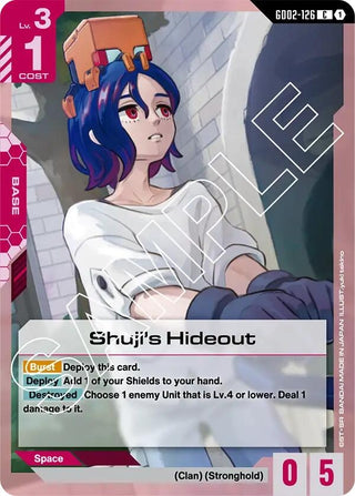 Shuji's Hideout (GD02-126) (Dual Impact)