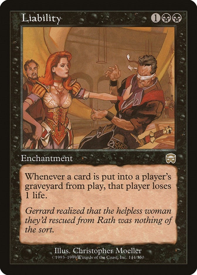 Liability (144) [MMQ] - MTG Single