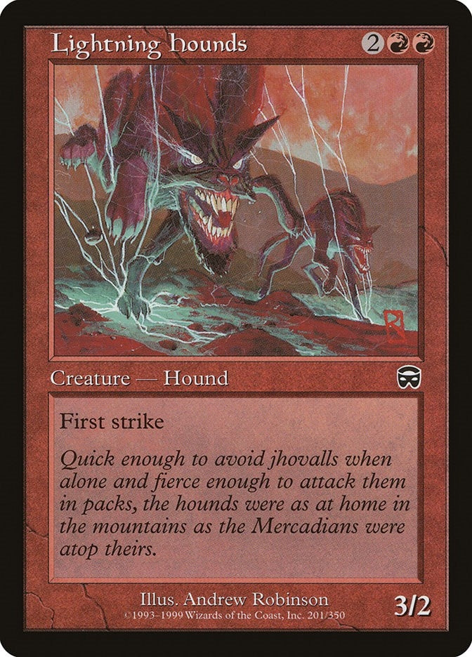 Lightning Hounds (201) [MMQ] - MTG Single