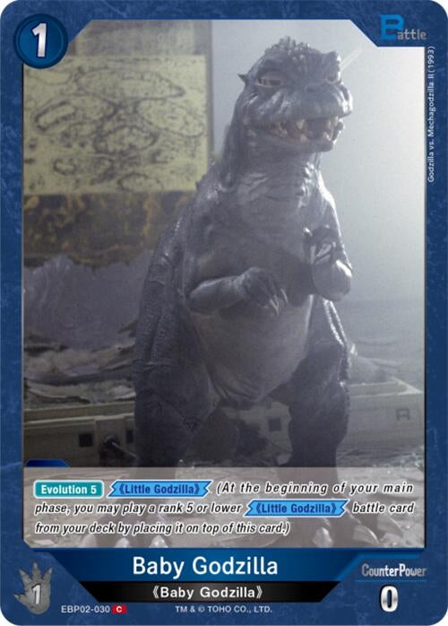 Image for Baby Godzilla (EBP02-030) (EBP02-030) (Booster Set 2: G: Monsters Raid Again) - Godzilla Card Game