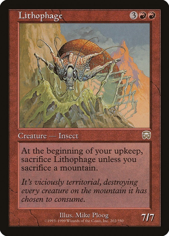 Lithophage (202) [MMQ] - MTG Single