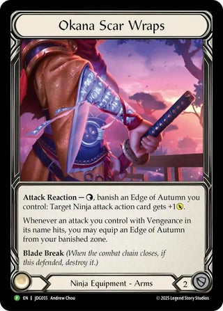 Image for Okana Scar Wraps - JDG055 (JDG055) - Flesh and Blood TCG