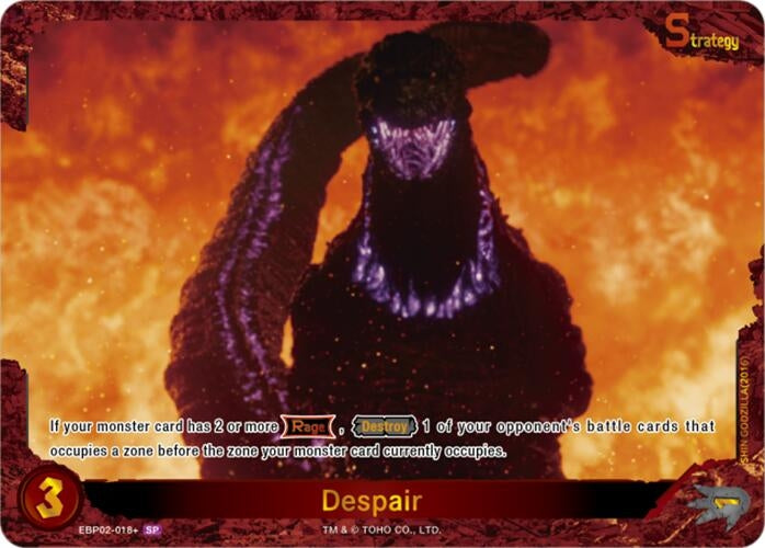 Image for Despair (EBP02-018+) (EBP02-018+) (Booster Set 2: G: Monsters Raid Again) - Godzilla Card Game