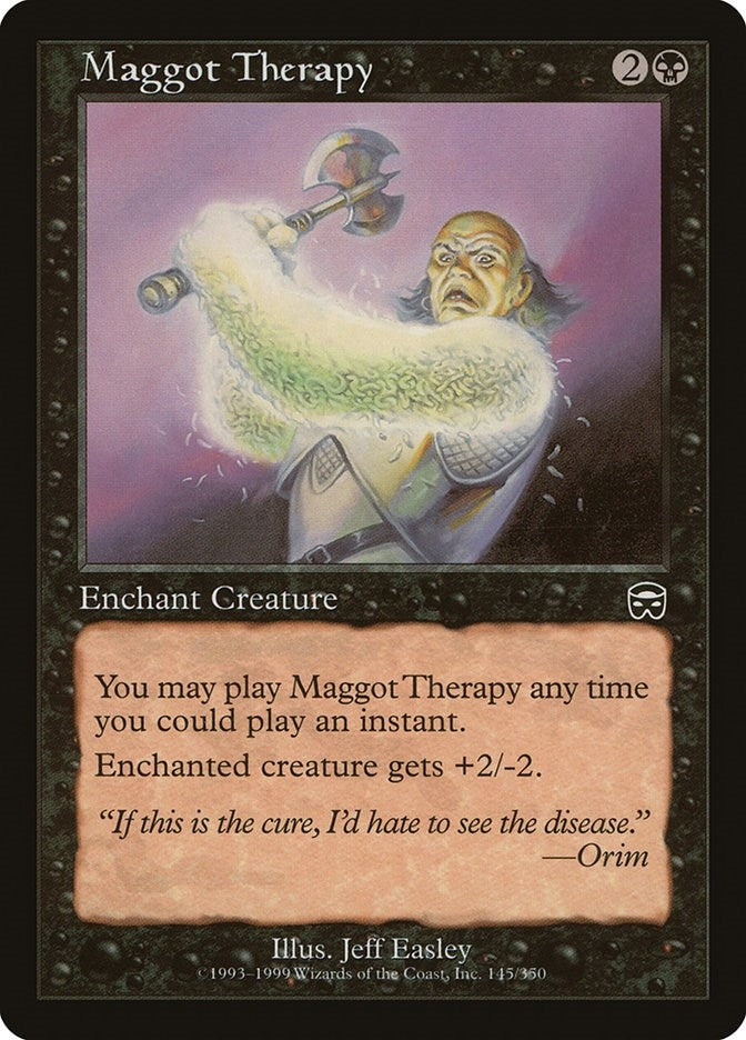 Maggot Therapy (145) [MMQ] - MTG Single