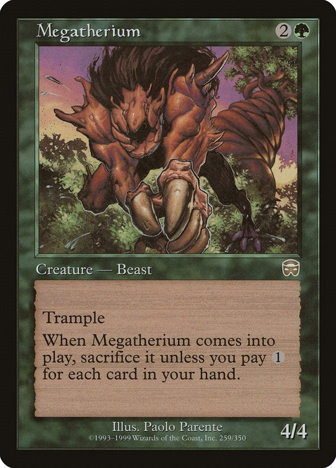 Megatherium (259) [MMQ] - MTG Single