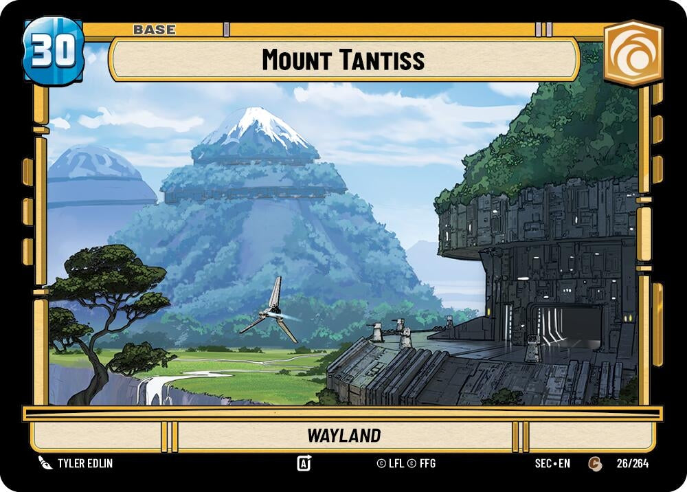 Image for Mount Tantiss // Experience (26/264 // T02//T02) (Secrets of Power) - Star Wars: Unlimited