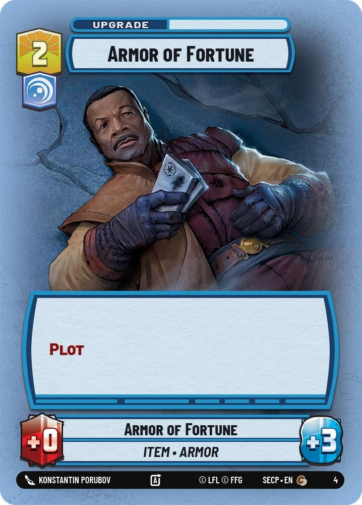 Image for Armor of Fortune (Secrets of Power - Weekly Play Promos) - Star Wars: Unlimited