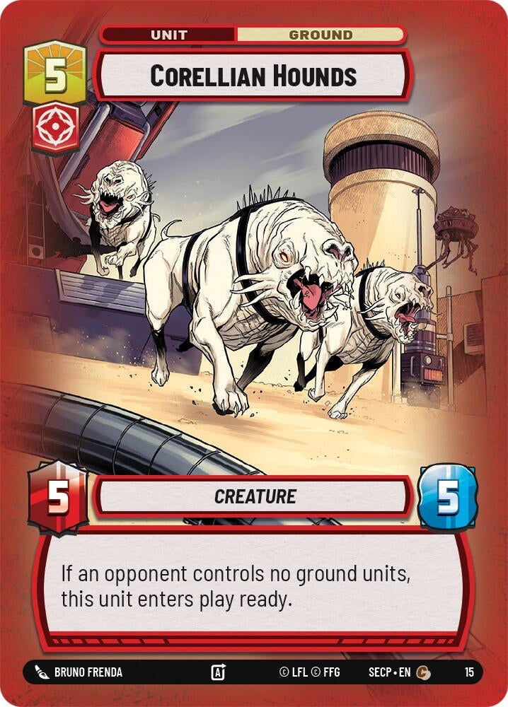 Image for Corellian Hounds (Secrets of Power - Weekly Play Promos) - Star Wars: Unlimited