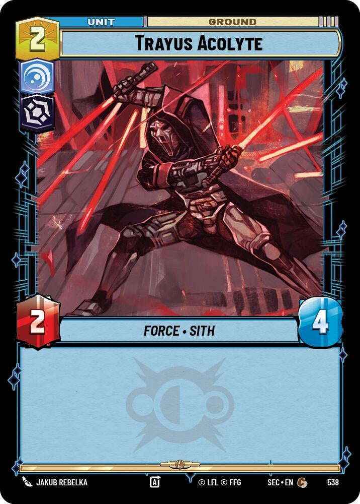 Image for Trayus Acolyte (Foil) (538) (Secrets of Power) - Star Wars: Unlimited