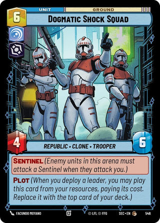 Dogmatic Shock Squad (Foil) (546) (Secrets of Power)