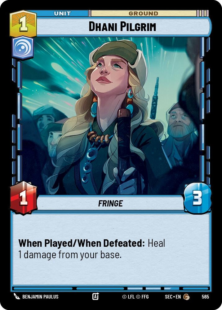Image for Dhani Pilgrim (Foil) (565) (Secrets of Power) - Star Wars: Unlimited