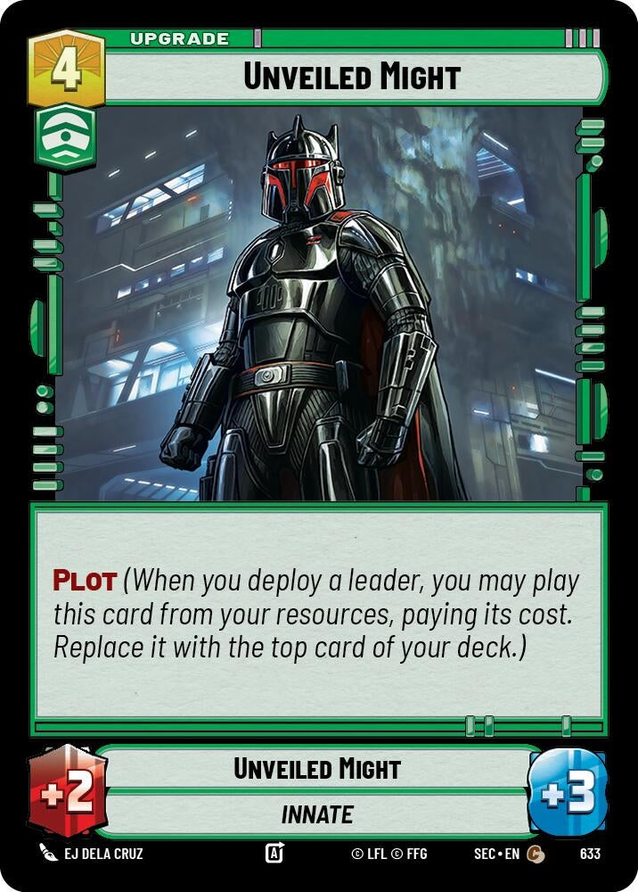 Image for Unveiled Might (Foil) (633) (Secrets of Power) - Star Wars: Unlimited