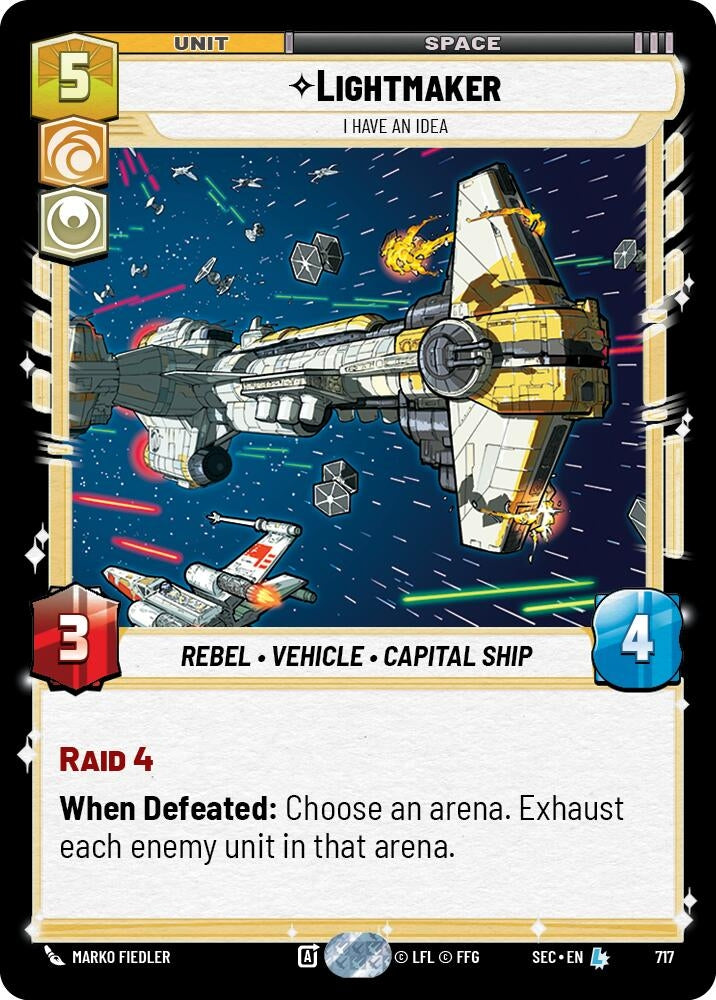 Image for Lightmaker - I Have An Idea (Foil) (717) (Secrets of Power) - Star Wars: Unlimited