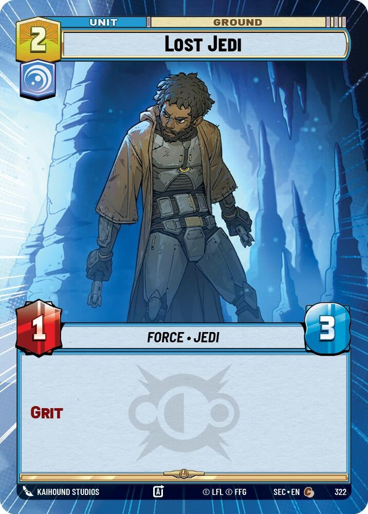 Image for Lost Jedi (Hyperspace) (322) (Secrets of Power) - Star Wars: Unlimited