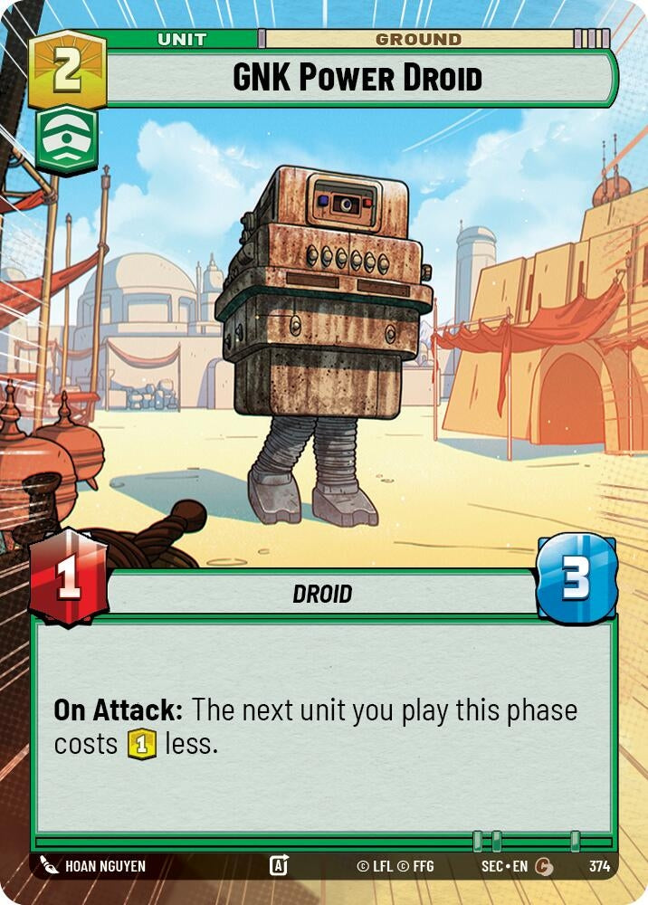 Image for GNK Power Droid (Hyperspace) (374) (Secrets of Power) - Star Wars: Unlimited