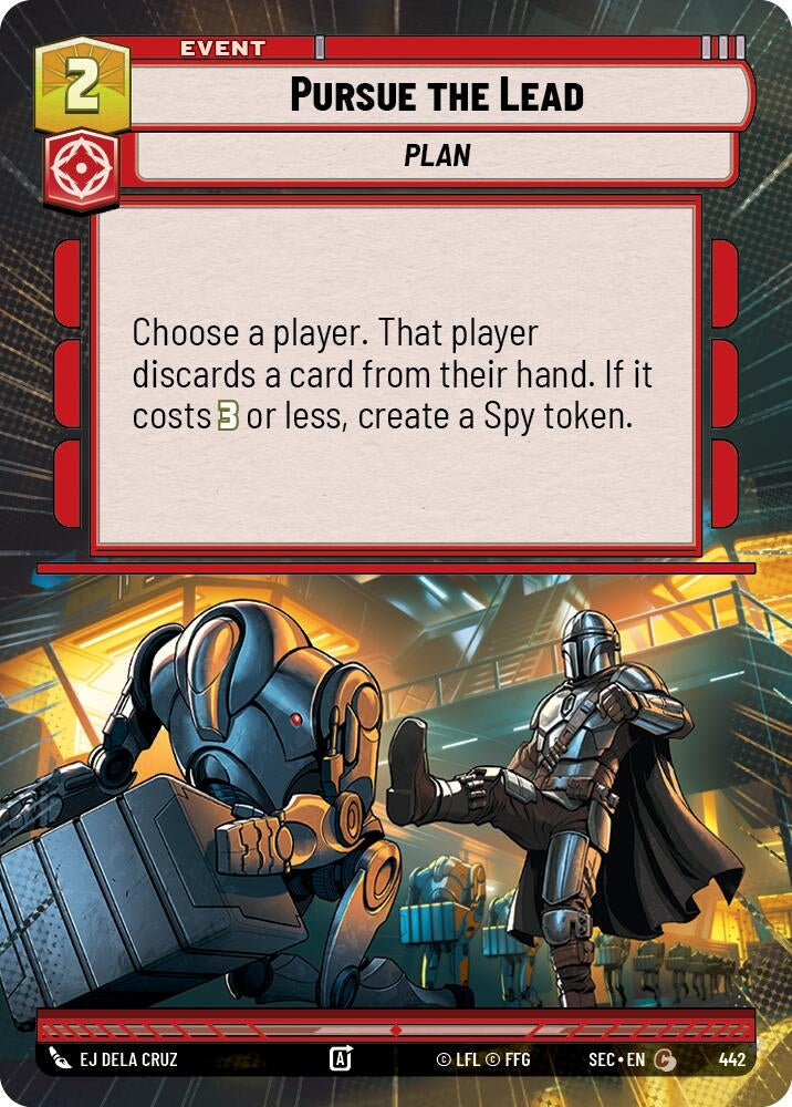 Image for Pursue the Lead (Hyperspace) (442) (Secrets of Power) - Star Wars: Unlimited