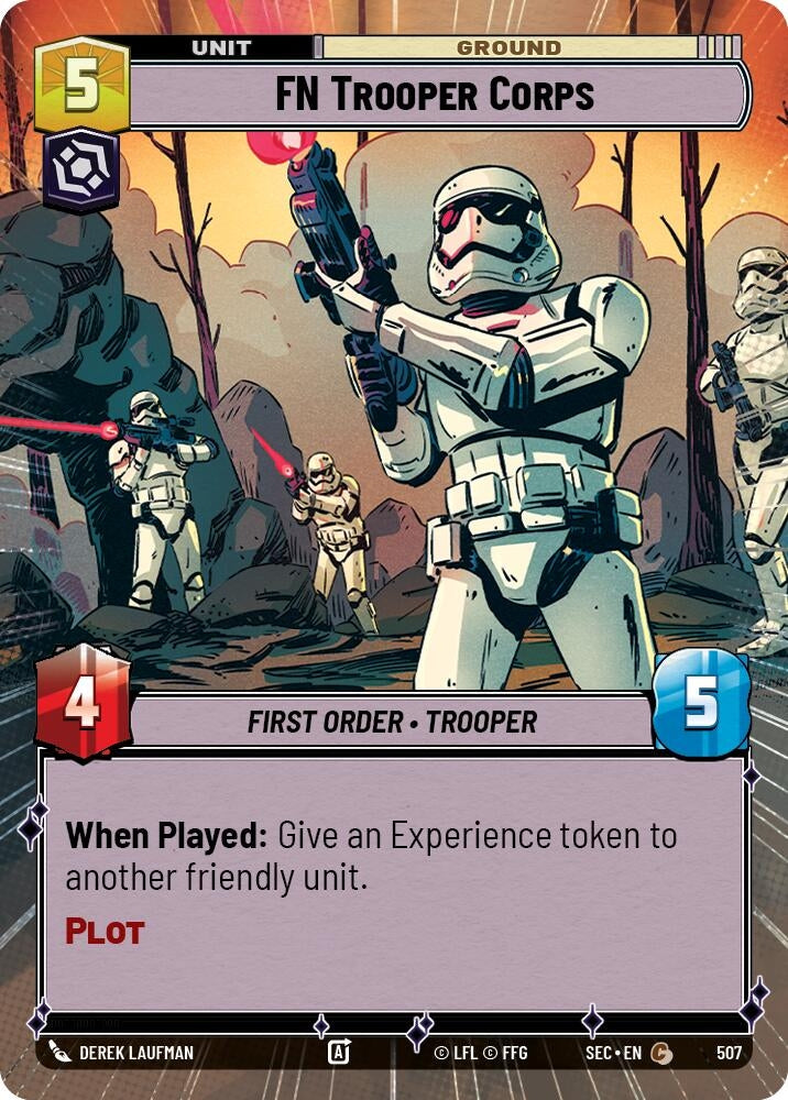 Image for FN Trooper Corps (Hyperspace) (507) (Secrets of Power) - Star Wars: Unlimited