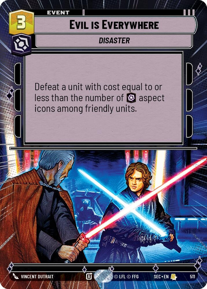 Image for Evil is Everywhere (Hyperspace) (511) (Secrets of Power) - Star Wars: Unlimited