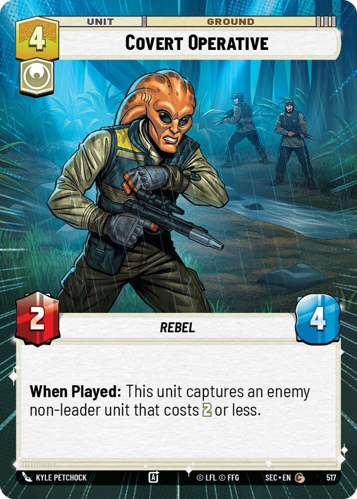 Image for Covert Operative (Hyperspace) (517) (Secrets of Power) - Star Wars: Unlimited