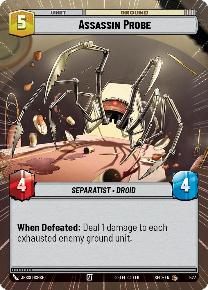 Image for Assassin Probe (Hyperspace) (527) (Secrets of Power) - Star Wars: Unlimited