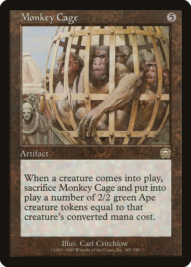 Image for Monkey Cage (307) (Mercadian Masques) - Magic: The Gathering