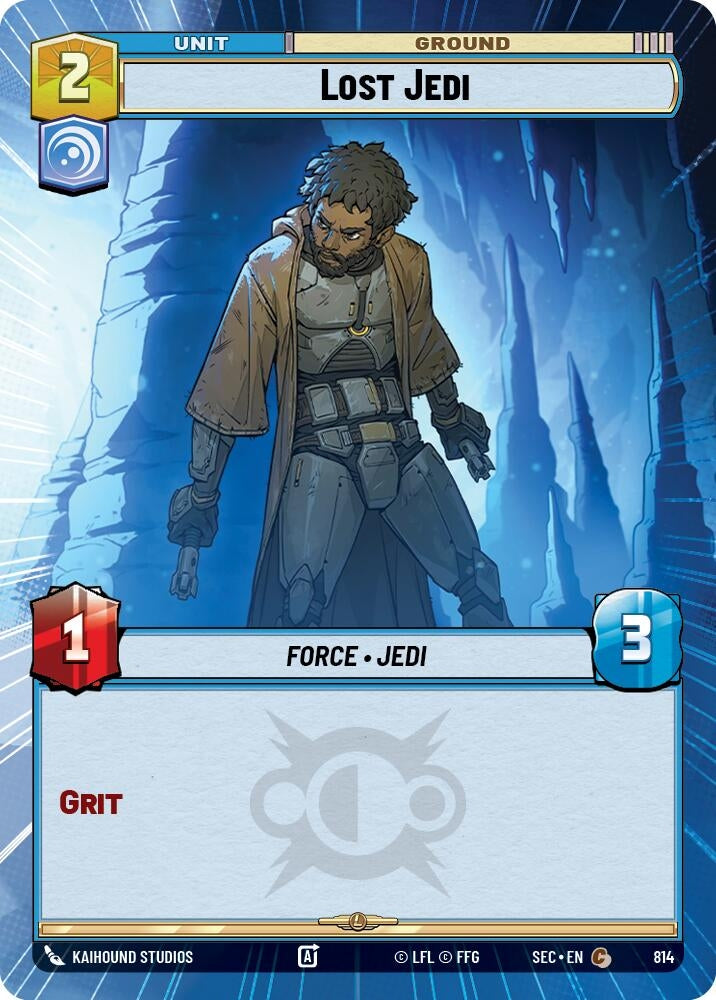 Image for Lost Jedi (Hyperspace Foil) (814) (Secrets of Power) - Star Wars: Unlimited