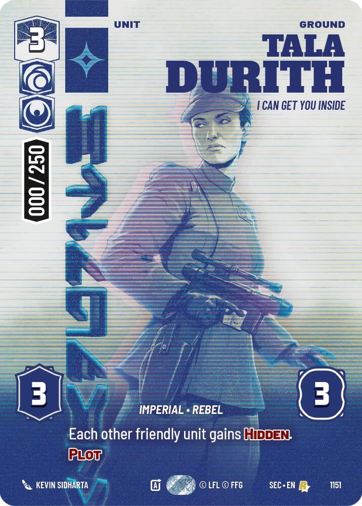 Image for Tala Durith - I Can Get You Inside (Serialized) (1151) (Secrets of Power) - Star Wars: Unlimited