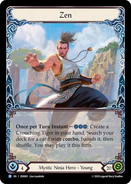 Image for Zen (ZEN001) - Flesh and Blood TCG