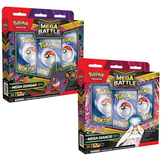 Image for Mega Battle Deck: Mega Gengar ex/Mega Diancie ex [Set of 2] - Pokemon