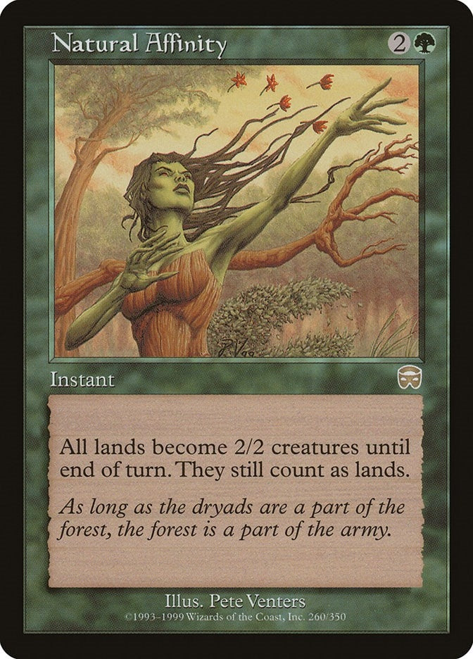 Natural Affinity (260) [MMQ] - MTG Single
