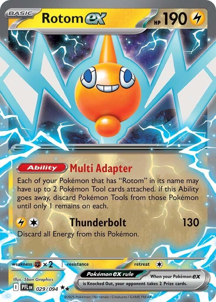 Image for Rotom ex (029/094) (ME02: Phantasmal Flames) - Pokemon