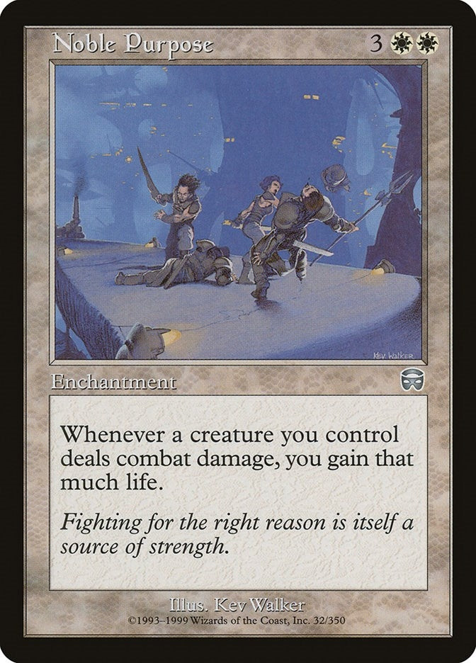 Noble Purpose (32) [MMQ] - MTG Single