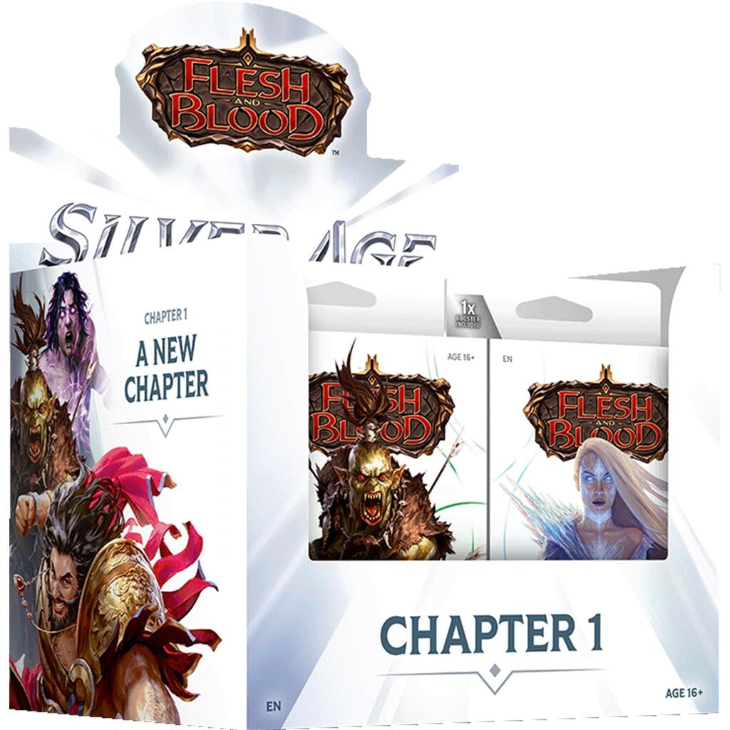 Image for Silver Age Chapter 1 Deck Display - Flesh and Blood TCG