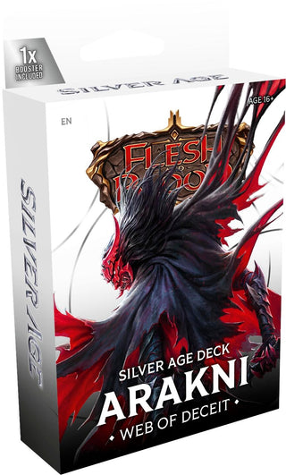 Image for Silver Age Chapter 2 Deck - Arakni, Web of Deceit (Chaos Assassin) - Flesh and Blood TCG