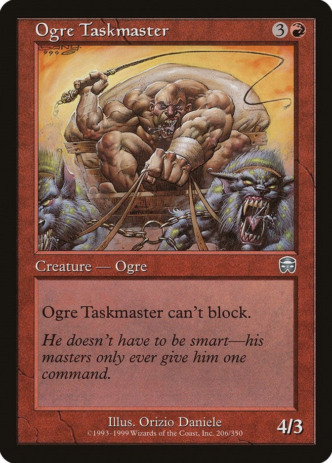 Ogre Taskmaster (206) [MMQ] - MTG Single