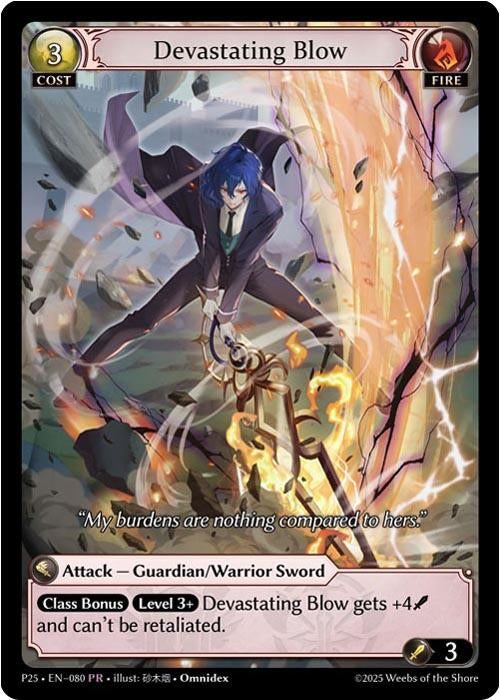 Image for Devastating Blow (080) (Promotional Cards) - Grand Archive TCG
