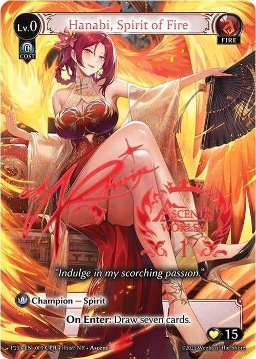 Image for Hanabi, Spirit of Fire (CPR) (009) (Promotional Cards) - Grand Archive TCG