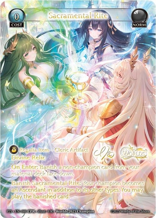 Image for Sacramental Rite (000) (Promotional Cards) - Grand Archive TCG