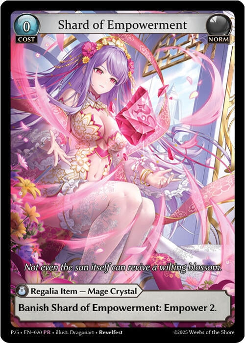 Image for Shard of Empowerment (020) (020) (Promotional Cards) - Grand Archive TCG