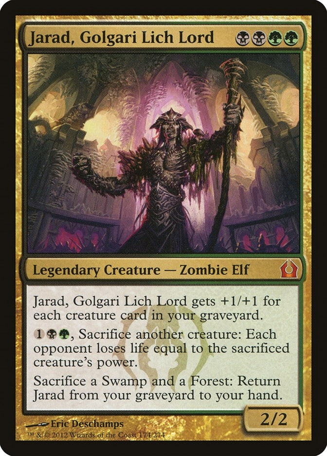 Jarad Golgari Lich Lord (174) [RTR] - MTG Single