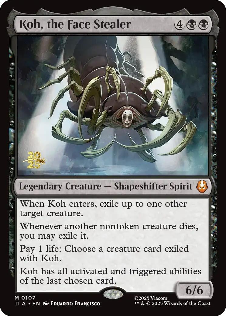 Image for Koh, the Face Stealer (107) (Prerelease Cards) - Magic: The Gathering