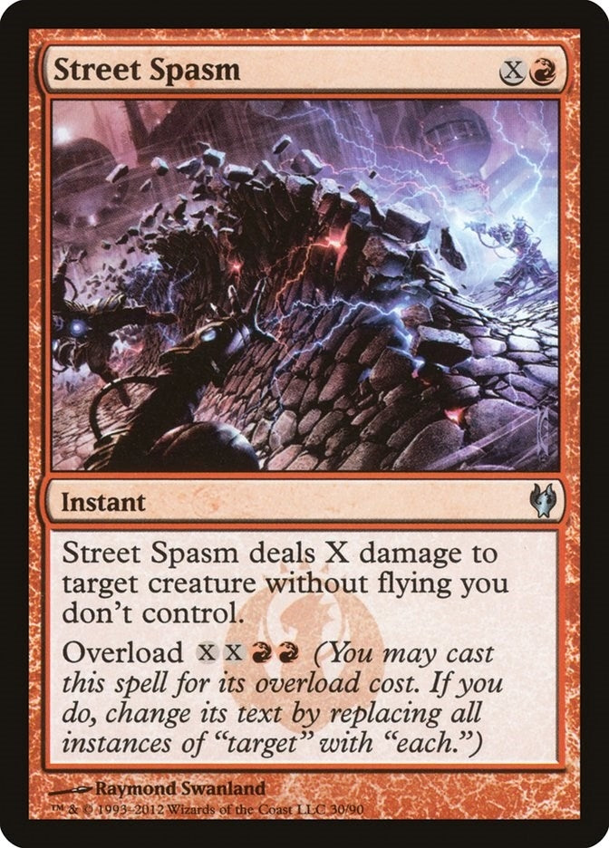 Street Spasm (30) [DDJ] - MTG Single